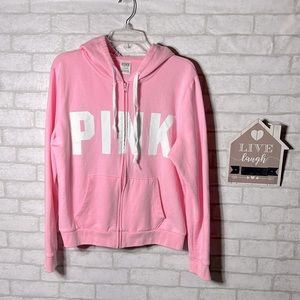 PINK Victoria's Secret | Tops | Pink Victorias Secret Zip Up